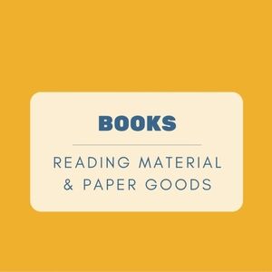 BOOKS I Reading Material & Paper Goods